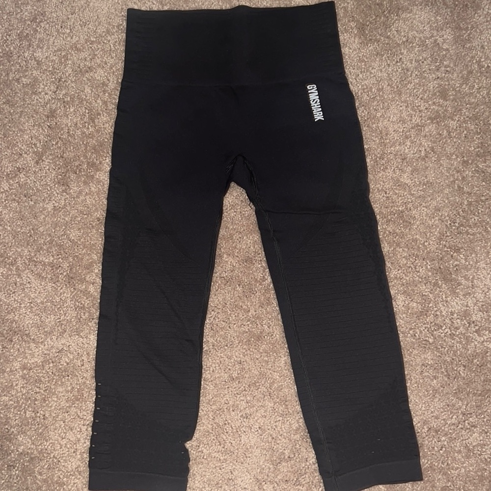 Gymshark cropped black leggings
